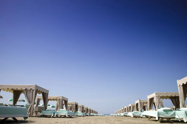 Versilia spiaggia di lusso — Foto Stock