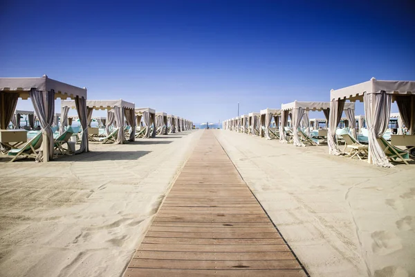 Versilia playa de lujo — Foto de Stock