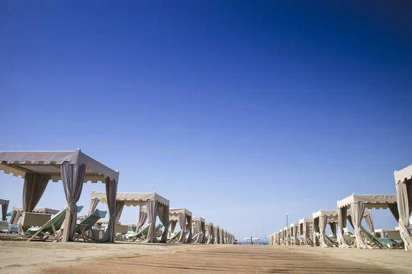 Versilia luxury beach — Stock Photo, Image