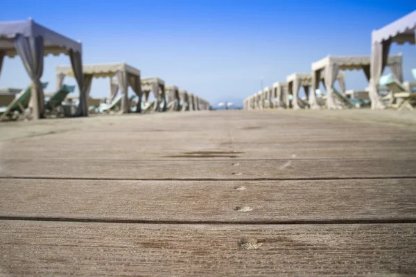 Versilia playa de lujo — Foto de Stock