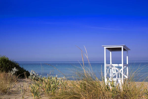 Control tower at the sea — Stock Photo, Image