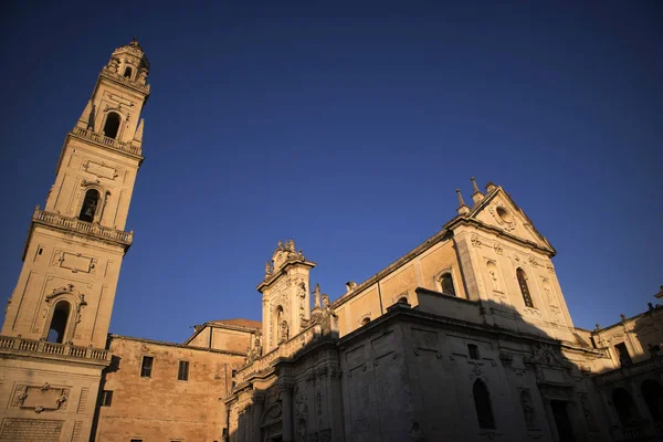 Lecce plein van de kathedraal — Stockfoto