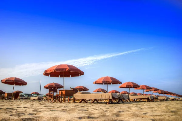 Versilia and its beach — Stock Photo, Image