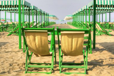 Viareggio ve kumsalı