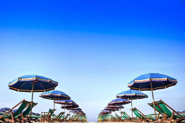 Viareggio and its beach — Stock Photo, Image