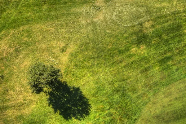 Widok pola Golf z góry — Zdjęcie stockowe