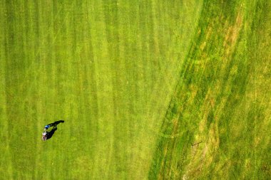 Üstten Görünüm oyun golf