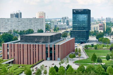 Katowice, Polonya, şehir, seyahat, şehir manzarası