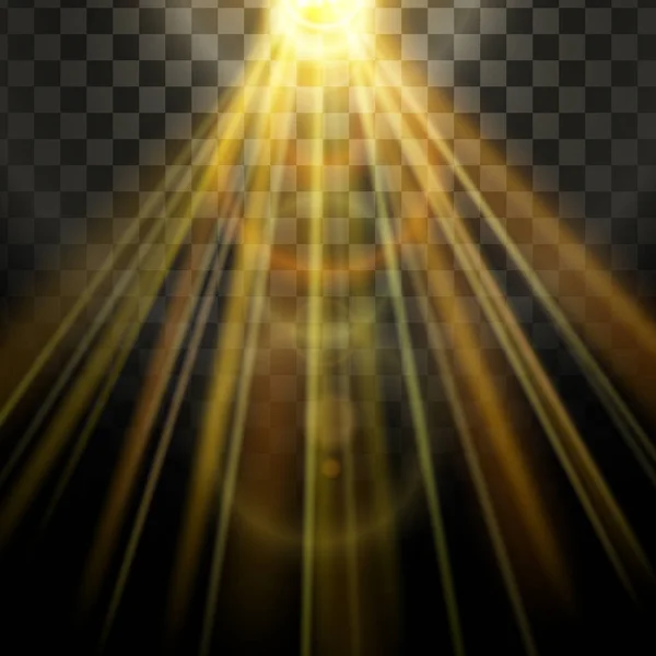 Επίδραση του φωτός φωτοβολίδα — Διανυσματικό Αρχείο