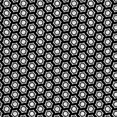 Transparend arka planda kesintisiz altıgen doku.