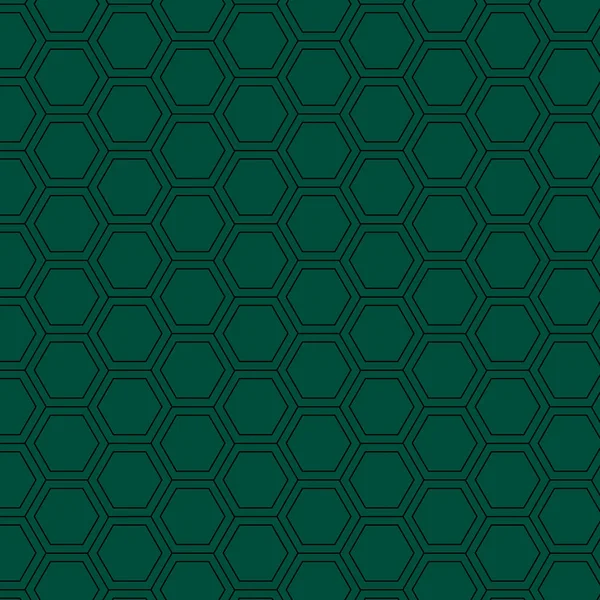 Seamless hexagon texture. — Stock Vector