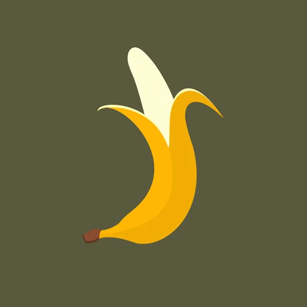 Ilustración bananera simple — Archivo Imágenes Vectoriales