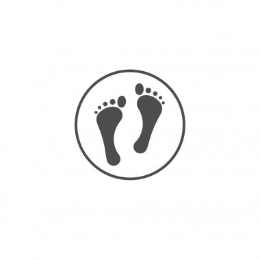 İnsan ayakları logo tasarım