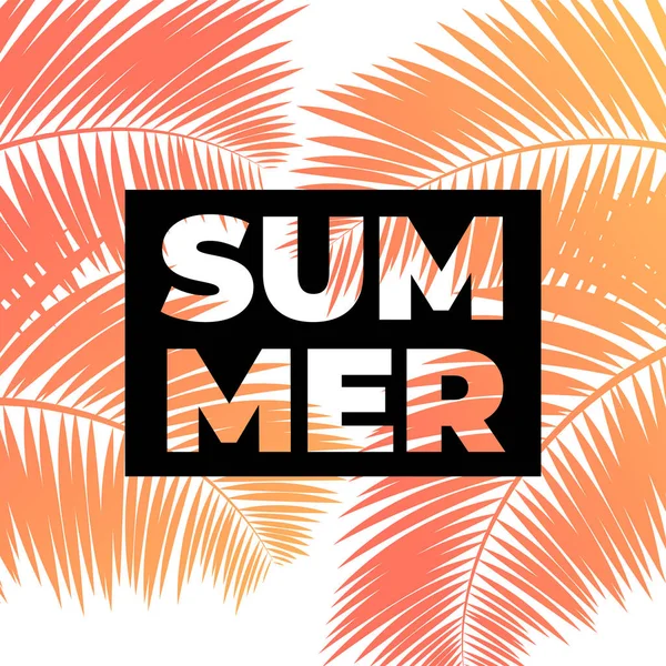 Tropikal arka plan şablonu