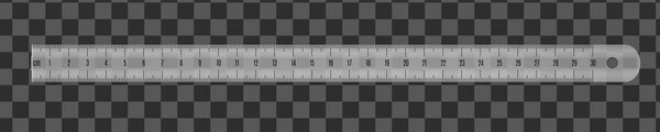 Инженер или архитектор пластиковой линейки с метрической шкалой единиц
.