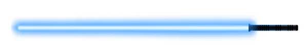 Blue Light Sword Fights Wars Stars Melee Laser Weapon Close — Stock Vector