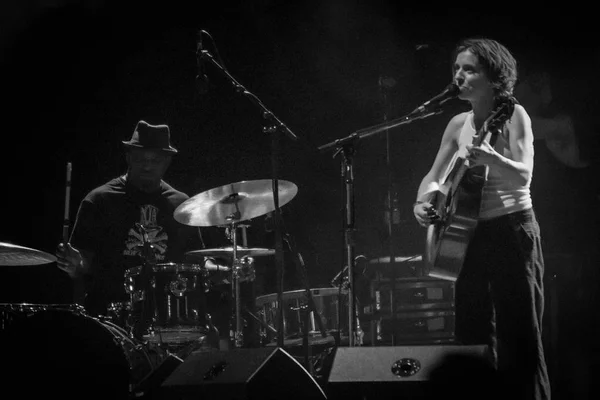 Ani DiFranco en Carroponte (MI) 05-07-2017 — Foto de Stock