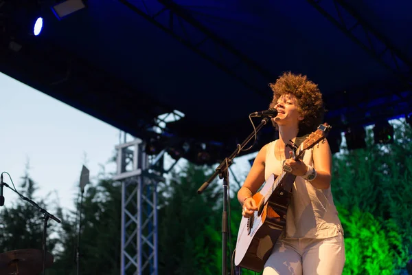 stock image Chastity Brown at Carroponte (MI) 05-07-2017