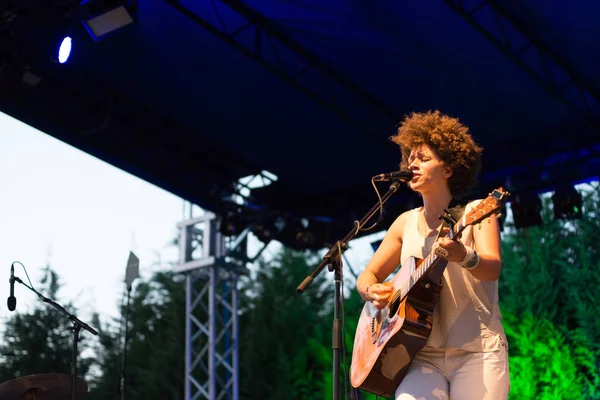 Chastity Brown en Carroponte (MI) 05-07-2017 — Foto de Stock