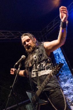 Ulvedharr canlı Pollo Metal festivalinde (Bg)