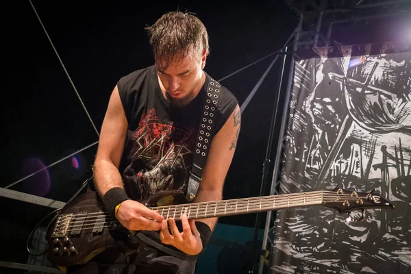 Ulvedharr live op Pollo Metal Fest (Bg) — Stockfoto