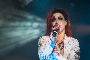 Lacuna Coil canlı müzik kulübü (Mi) 28-11-2016