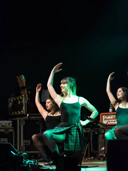 라이브 음악 클럽 (미) 16-03-2018에서 수행 하는 아일랜드 댄서 — 스톡 사진