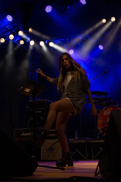 Ambra Marie na żywo Ambria Music Festival — Zdjęcie stockowe