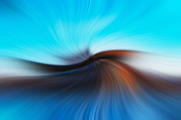 Imagem Abstrata Composta Por Linhas Coloridas Que Criam Espirais — Fotografia de Stock