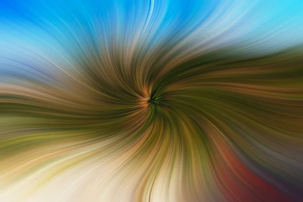 Imagen Abstracta Compuesta Por Líneas Colores Que Crean Espirales — Foto de Stock