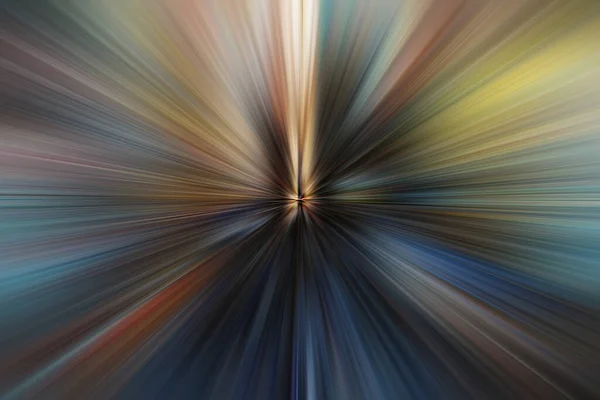 Image Abstraite Composée Lignes Colorées Qui Créent Des Spirales — Photo
