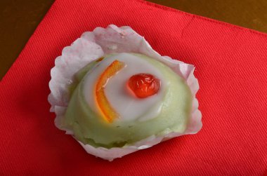 Tatlı: Cassata Siciliana restoranda