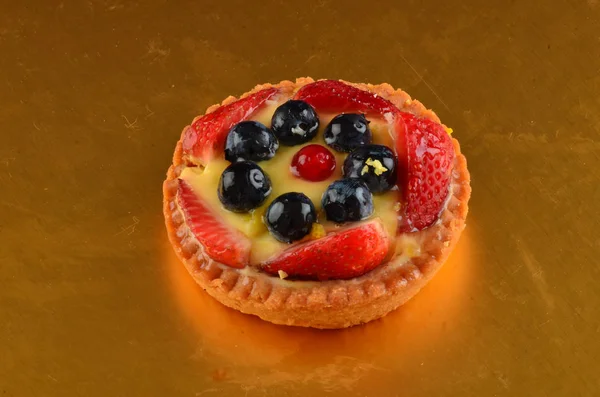 Fresh Red Fruit Pie Restaurant — Stock Photo, Image