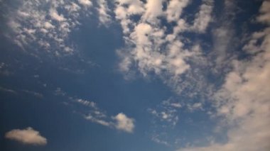 Güneş, Sunny ve bulut, timelapse