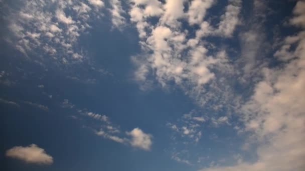 Güneş, Sunny ve bulut, timelapse — Stok video