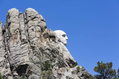 Rushmore Dağı Milli anıt heykel Güney Dakota'da