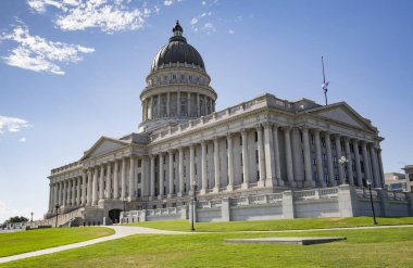 Salt Lake City, Utah - 22 Temmuz 2016: State Capitol Binası