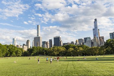 New York - 20 Temmuz 2016: Brooklyn Köprüsü'nün 20 Temmuz 2016