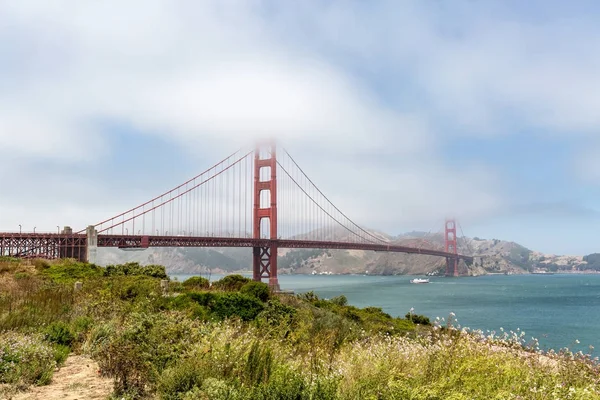 Мост Золотые Ворота, Сан-Франциско, Калифорния . — стоковое фото