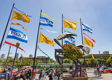 San Francisco, California, Amerika Birleşik Devletleri - 18 Temmuz 2016: insanlar