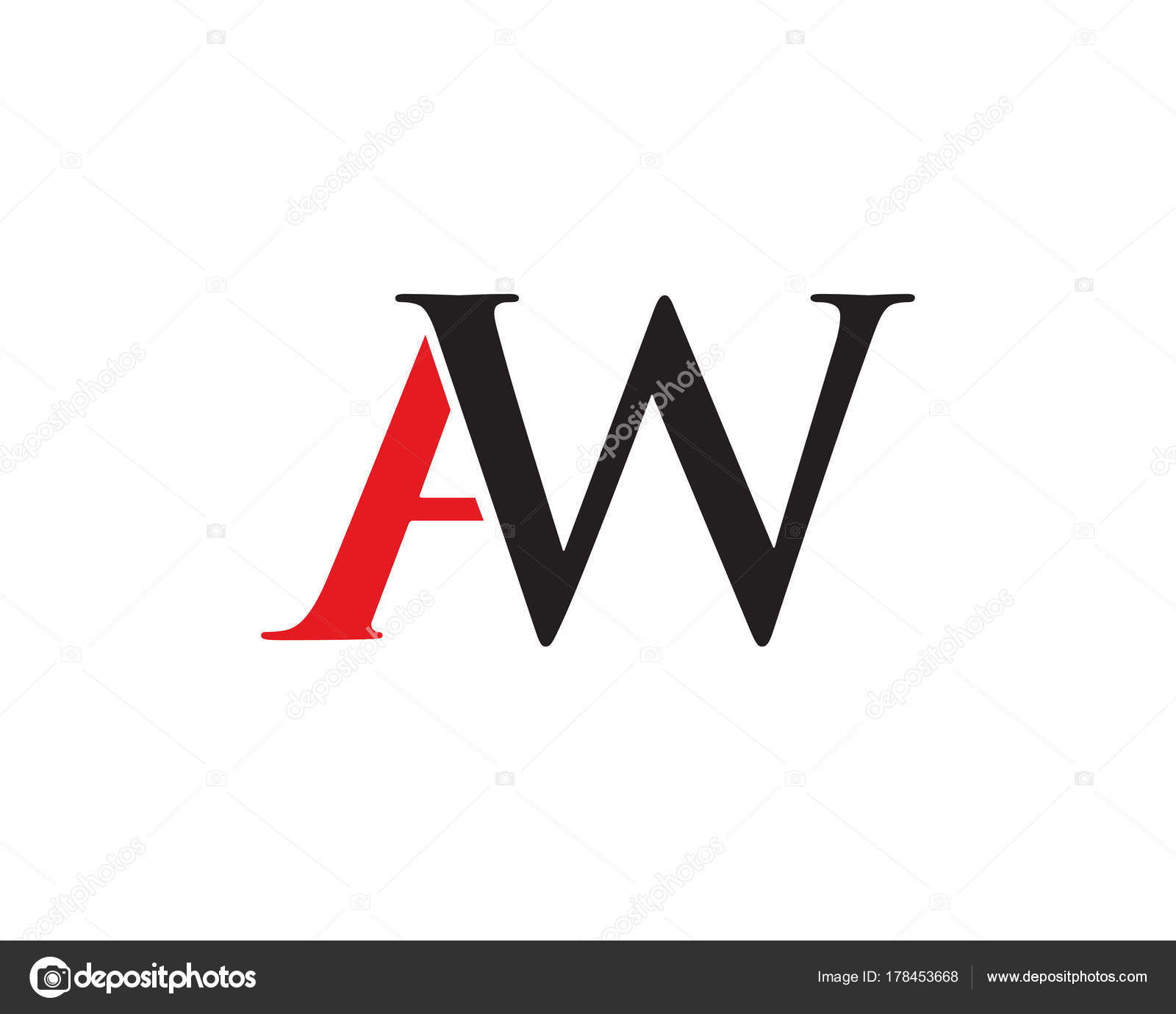 Aw Letter Logo Vector Image By C Meisuseno Gmail Com Vector Stock Aw Letter Logo Vector Image By C Meisuseno Gmail Com Vector Stock