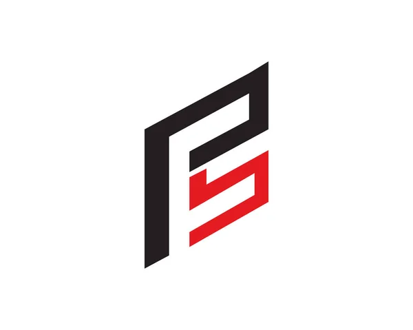 Ps letter logo — Stock Vector