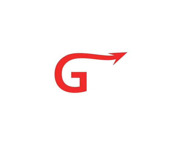 Logo je písmeno g — Stockový vektor