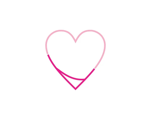 Logo miłość — Wektor stockowy