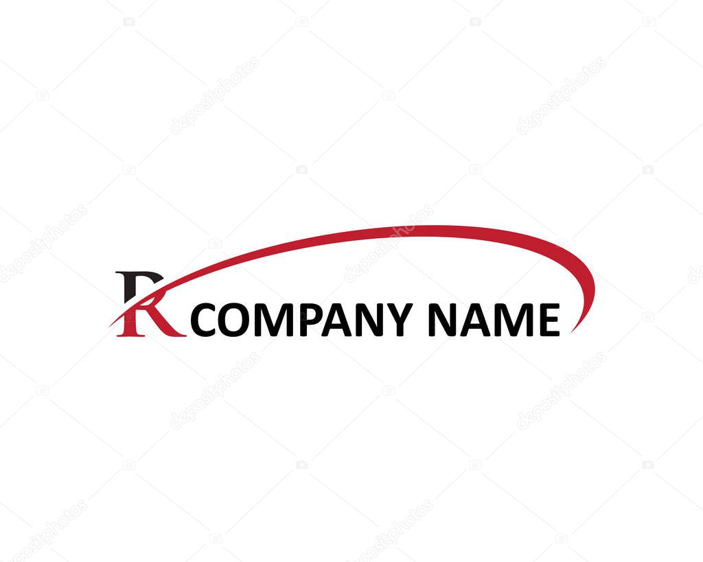 Logo is a letter suitable for a business of your company