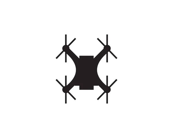 Logo drone — Stockový vektor