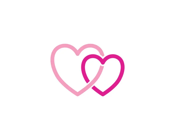 Love Connected Logo — Stockvektor