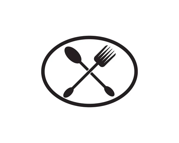 Logo del restaurante — Vector de stock