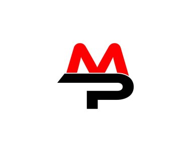mp letter logo clipart