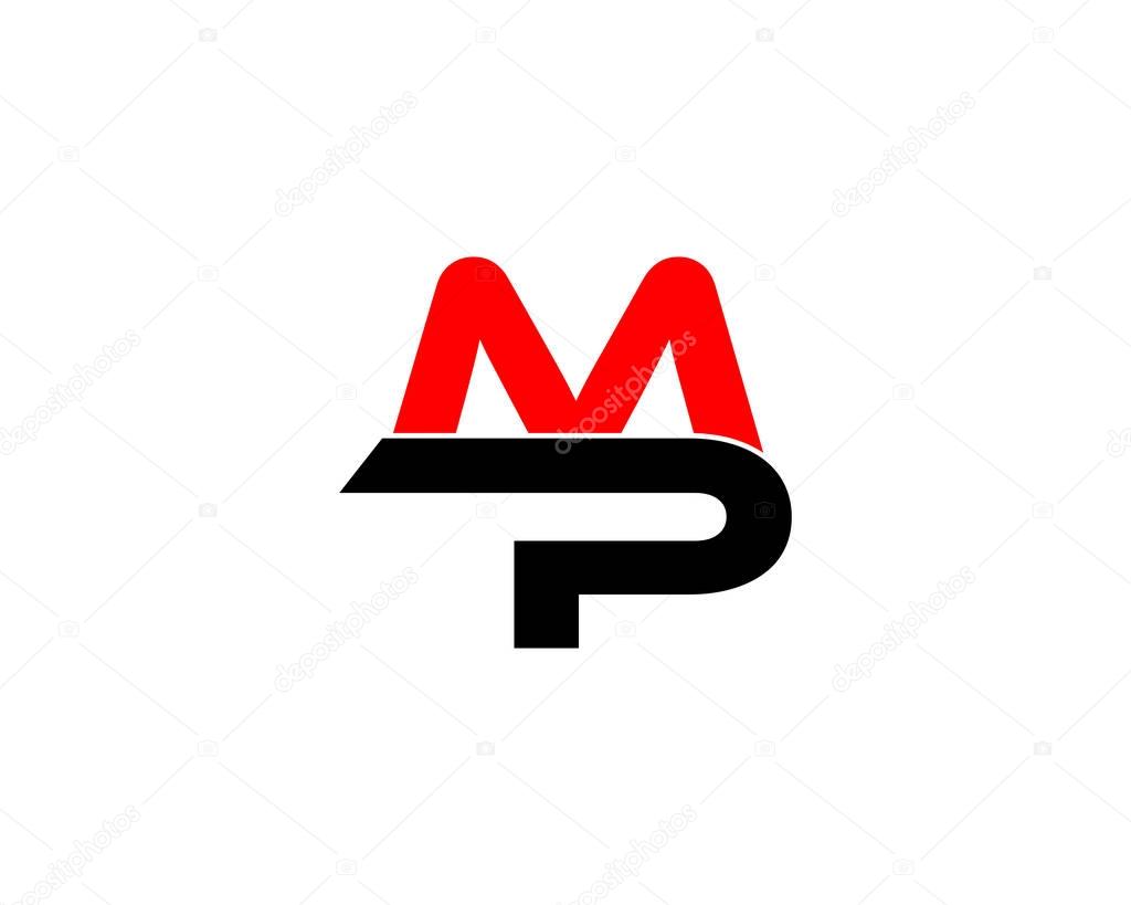 mp letter logo